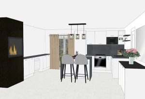 décoration cuisine-3D