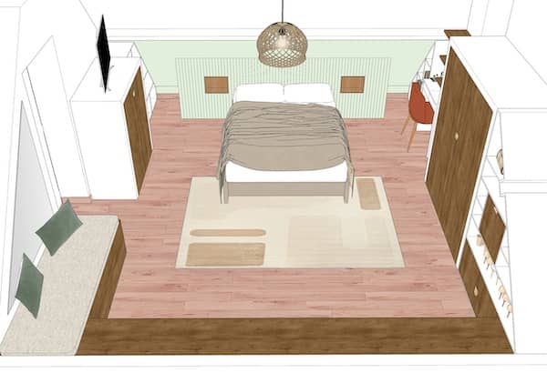 rénovation d’une chambre